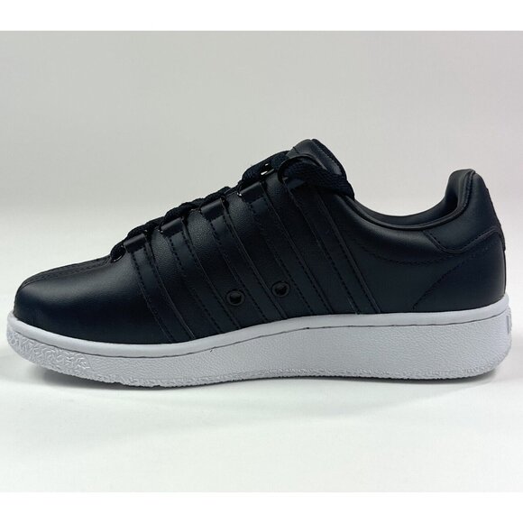 K Swiss Classic VN Womens Black White Low Top Shoes Sneakers 97321-002-M - Picture 3 of 8